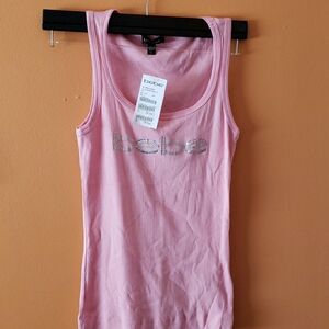 Bebe Pink Tank Top